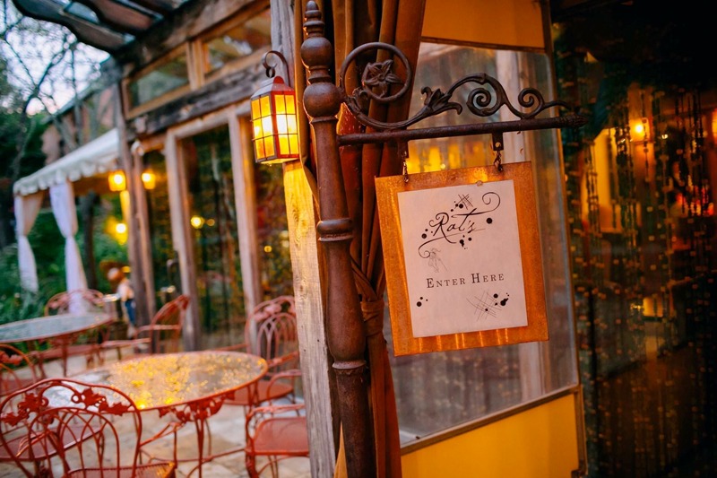 An event space sign at Rat's