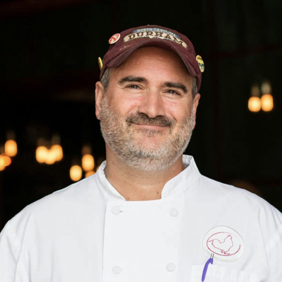 a man wearing a hat