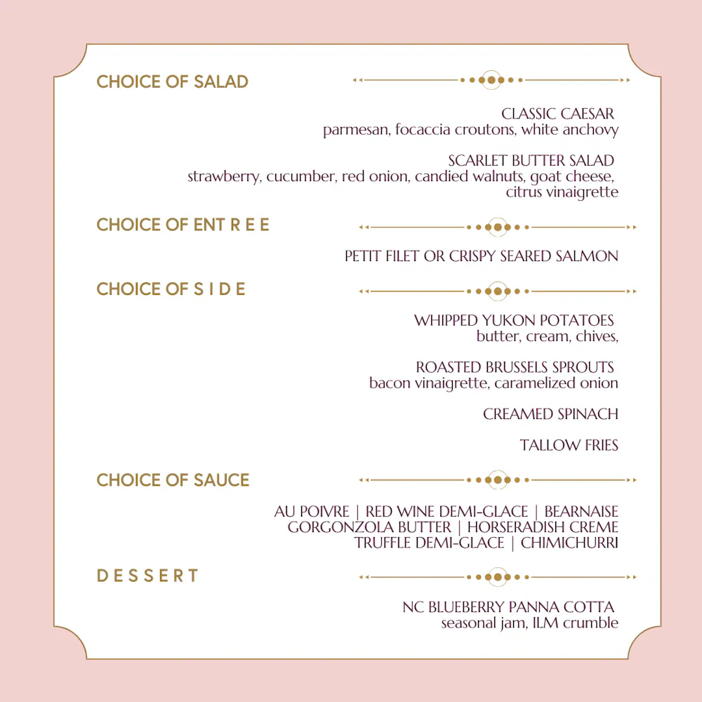 Gfe Menu A Taste of G Prime
