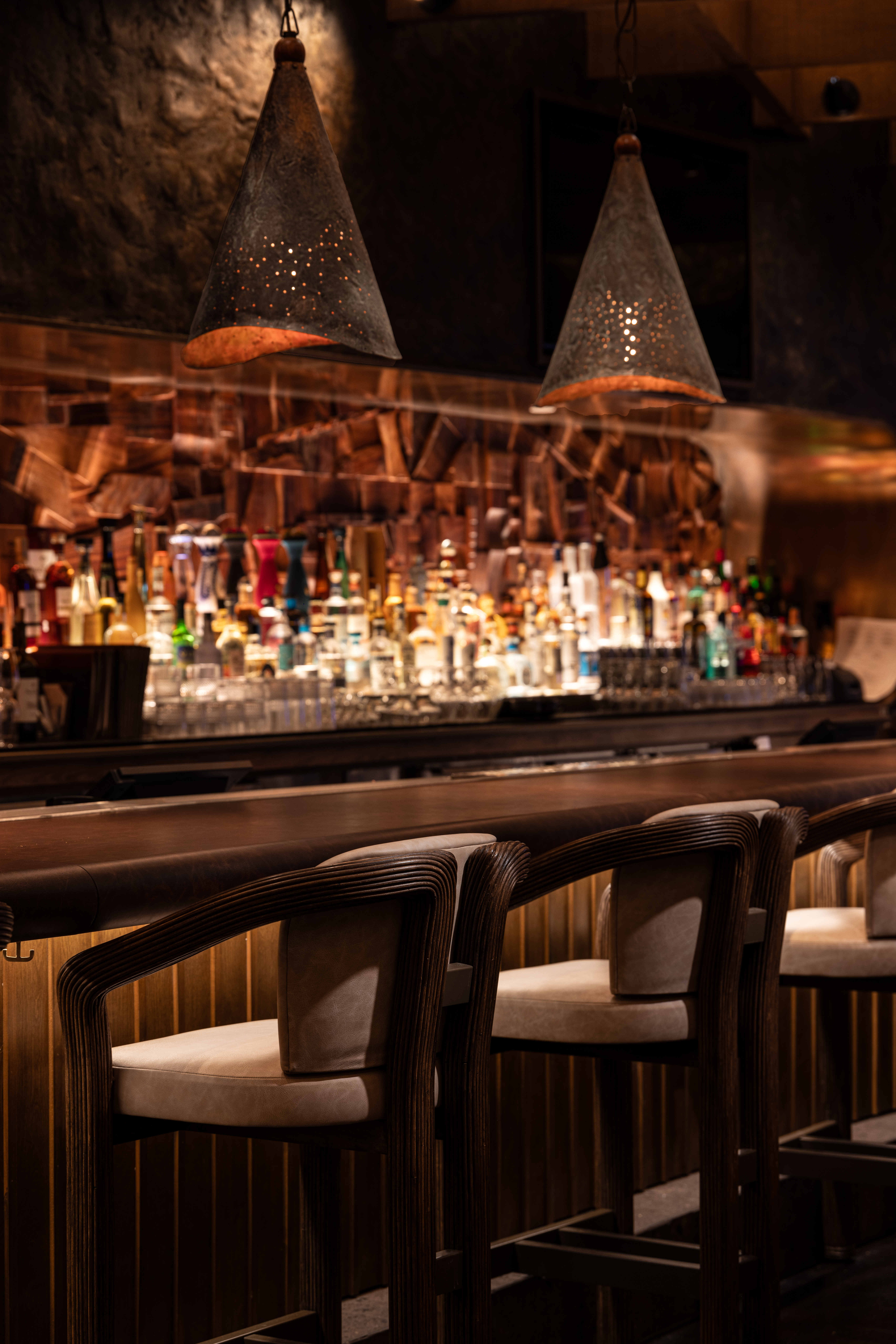 a group of people sitting at a table