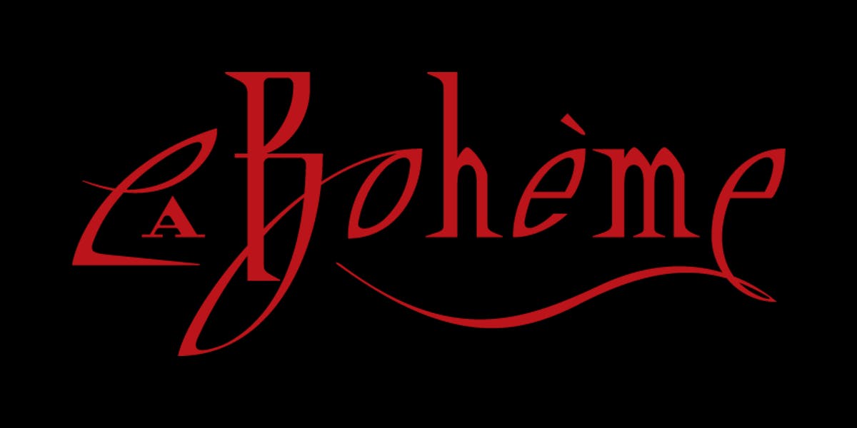 La Boheme restaurant logo - View nutrition facts, calories, and macros for menu items at 8400 Santa Monica Blvd, West Hollywood, CA 90069