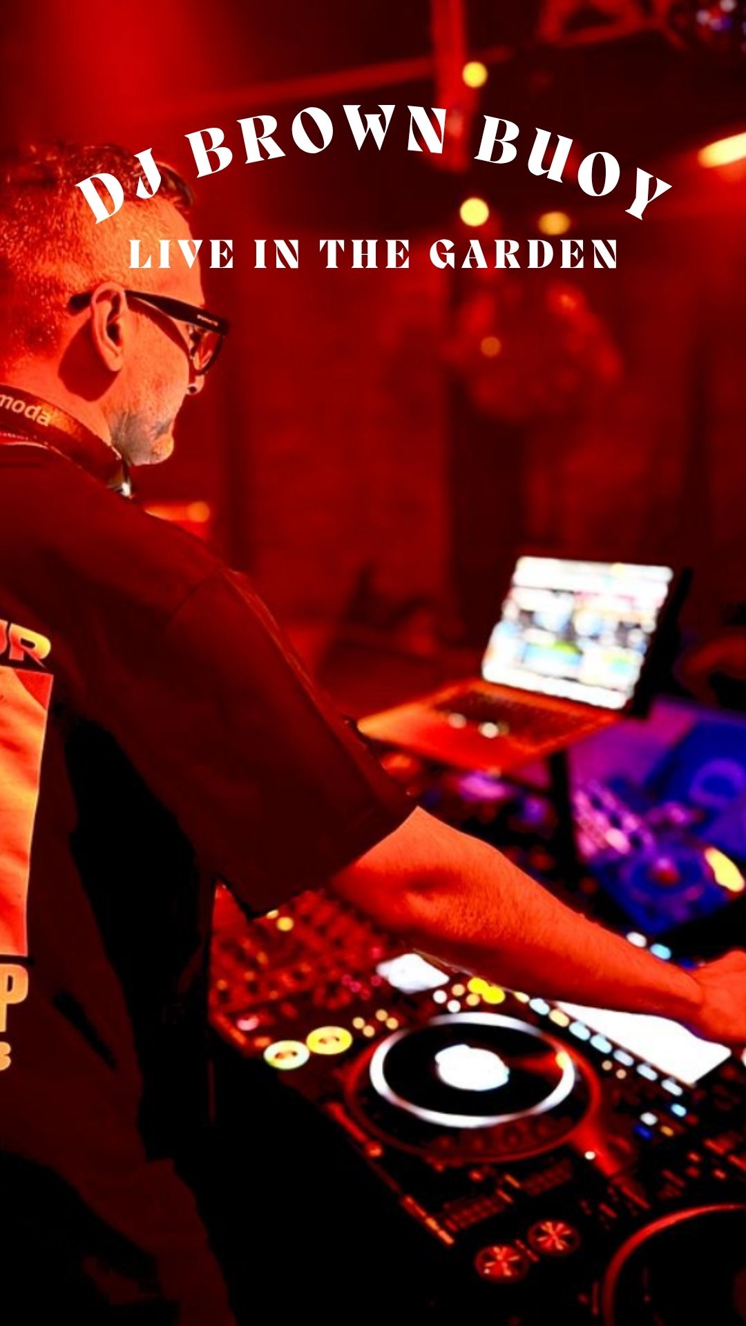 a man playing music on a mixer