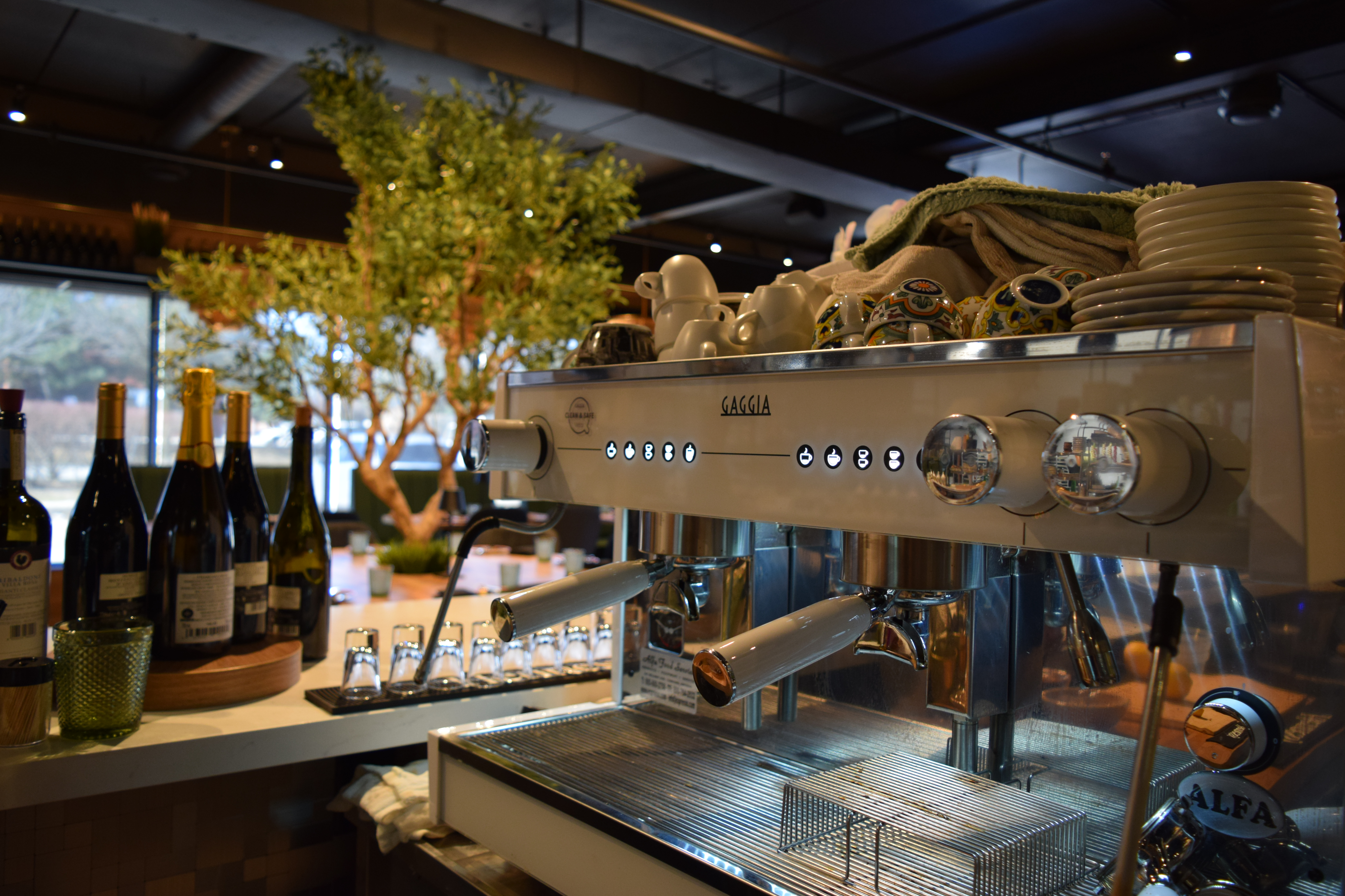 a bottle of wine on a table