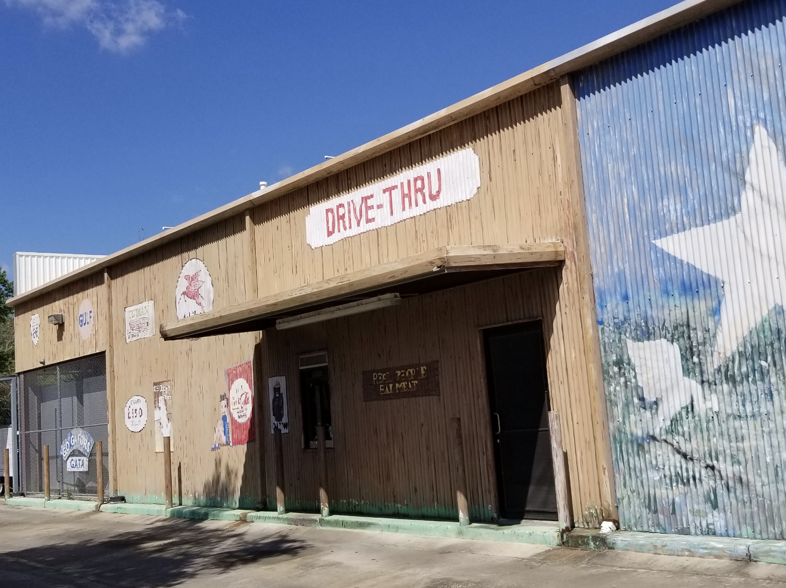 a sign on the side of a building
