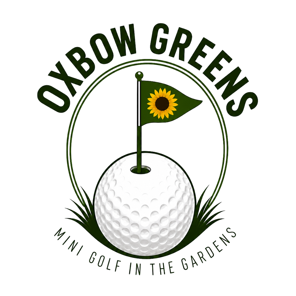 a golf ball with a flag on it