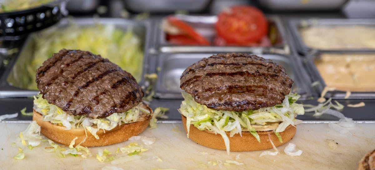 a sandwich sitting on top of a table