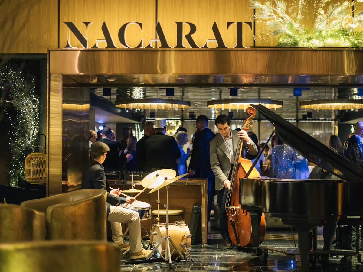 Jazz night's at Nacarat bar in downtown Montreal