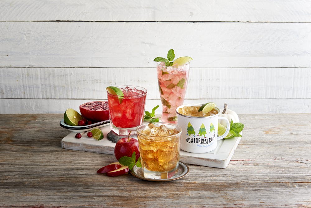 a plate of food on a table