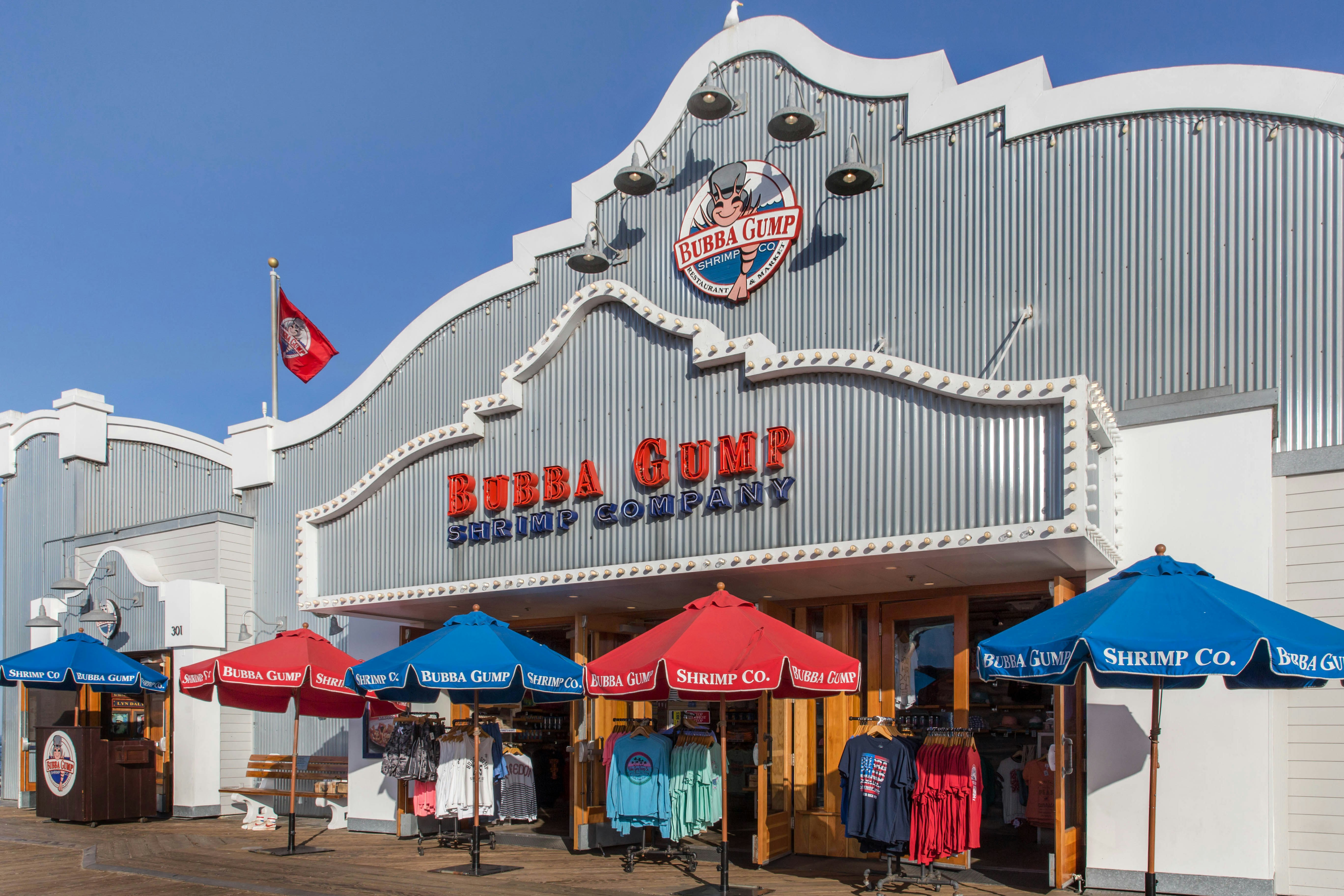 Santa Monica, CA Happenings  Bubba Gump Shrimp Co. in the USA 