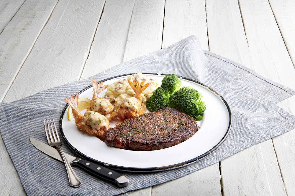 a plate of food with broccoli