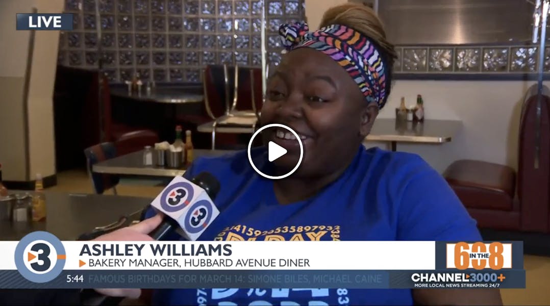 In the 608 Pi Day at Hubbard Avenue Diner Hubbard Ave Diner