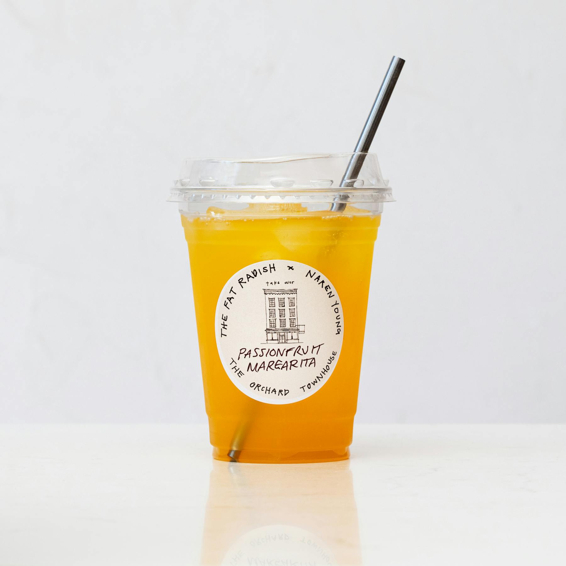 a glass of orange juice