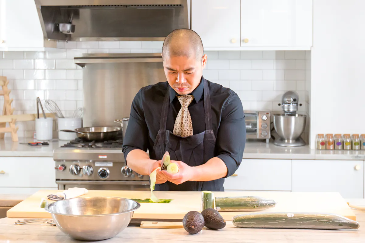 Chef Jimmy Liang in Private Kitchen - Fuji at WoC - Quincy, MA