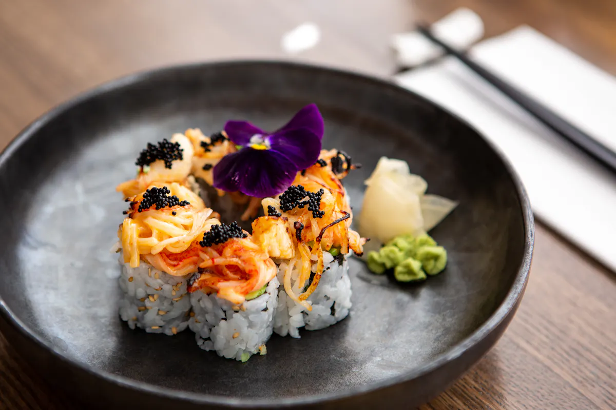 a bowl of food on a plate