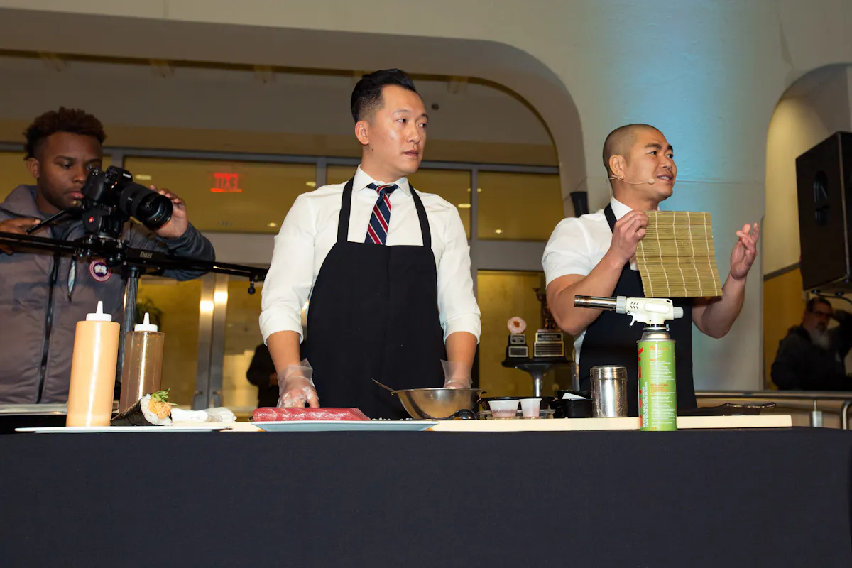 Chef Ming Cao and Chef Jimmy Liang - JP Fuji Group