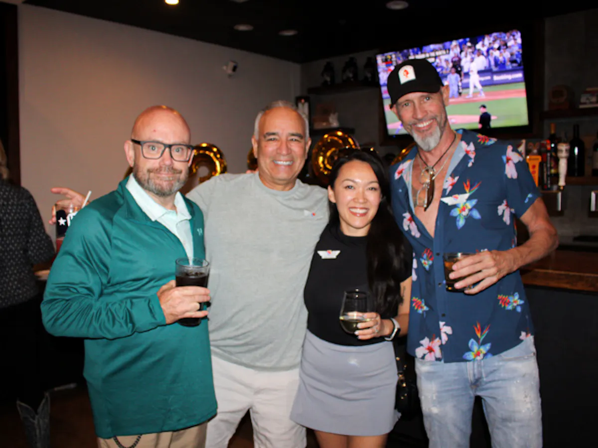 Helen Kim et al. posing for the camera