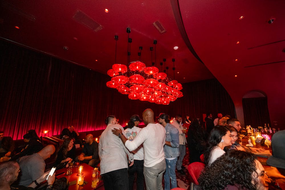 packed room at this summerlin speakeasy