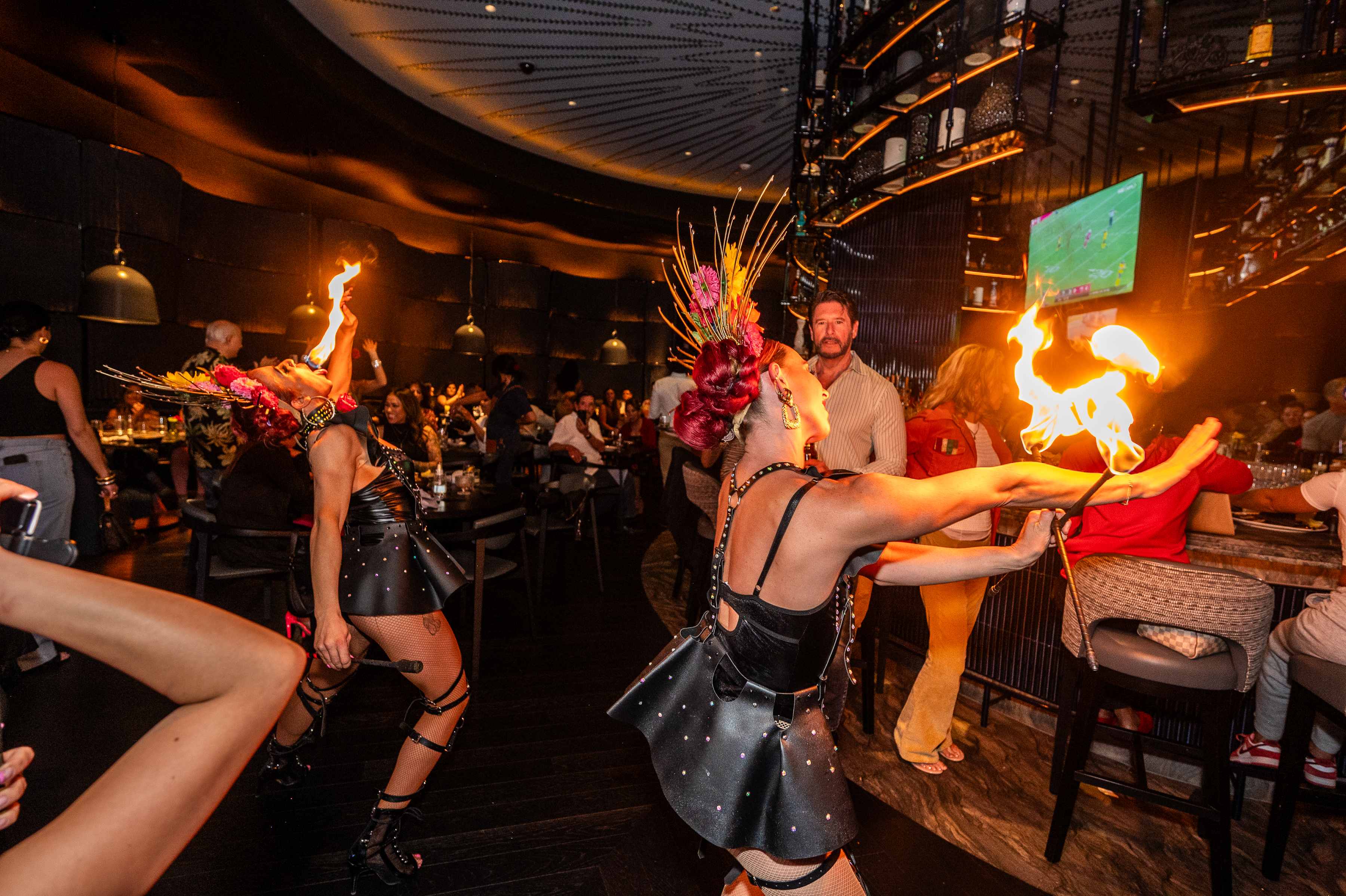 performers at mijo bringing the heat at this summerlin mexican restaurant