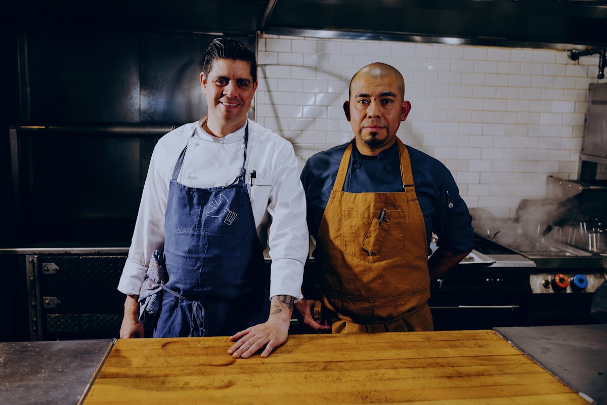 Photo of Chef Donald Thompson and Chef Florencio Lira at Mijo Modern Mexican a Las Vegas Mexican Restaurant
