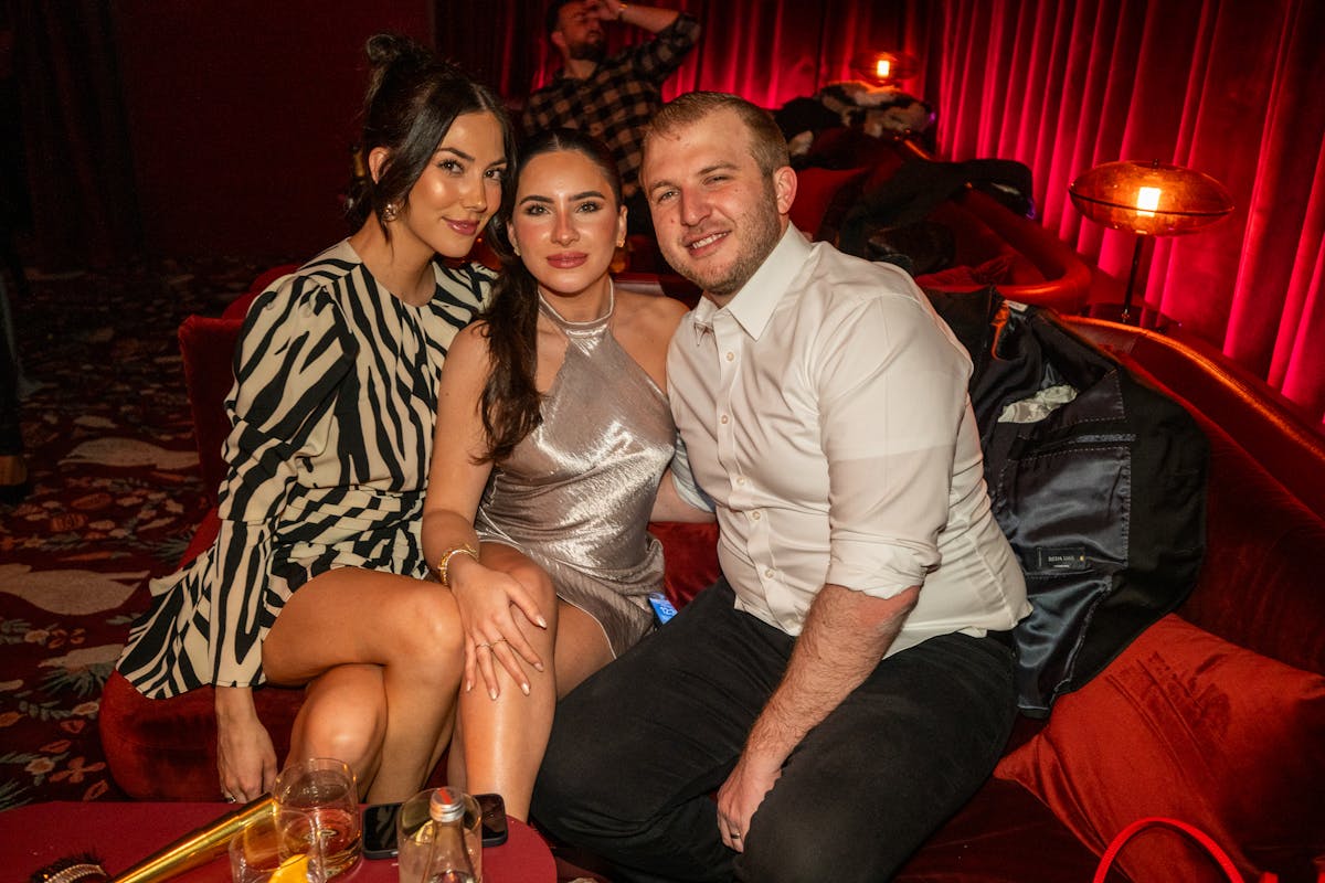 three people enjoying wax on a weekday