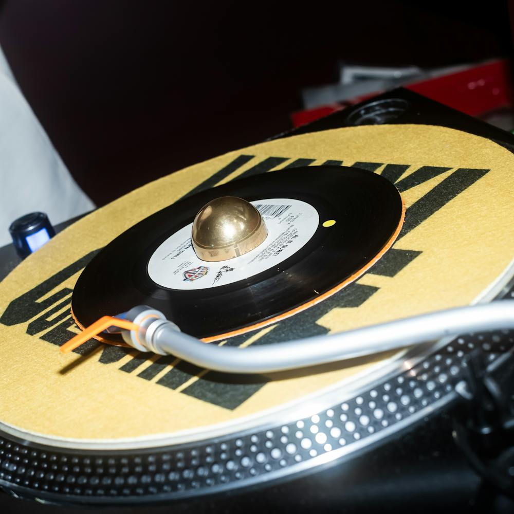 vinyls spinning at this las vegas speakeasy
