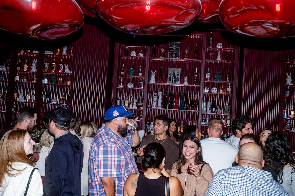 packed room at this speakeasy in summerlin