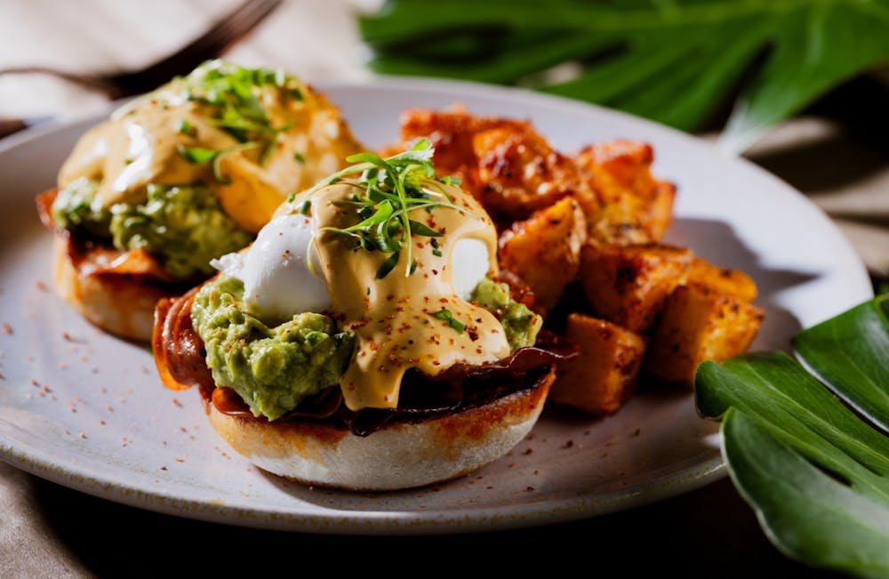 photo of Huevos Benedictinos at Mijo Las Vegas Brunch