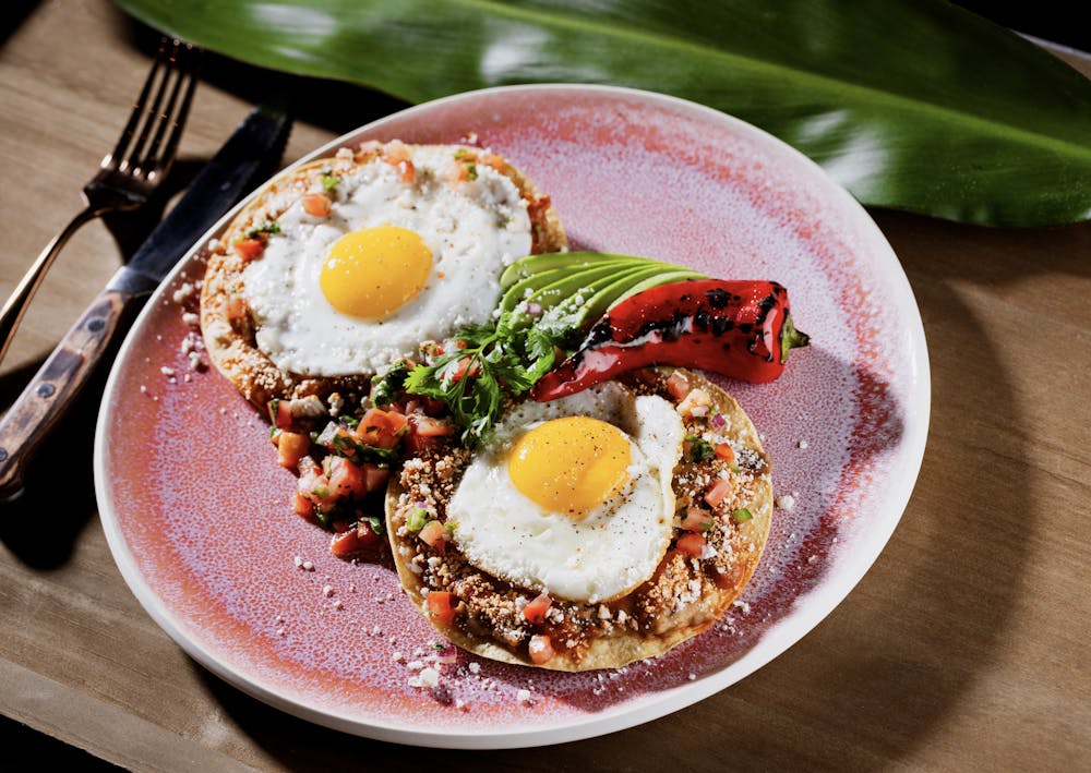 a photo of huevos rancheros at Mijo's Las Vegas Mexican Food Brunch