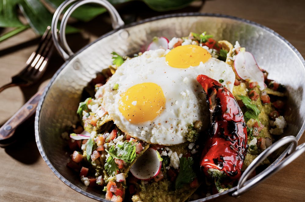 Chilaquiles at Mijo Modern Mexican Brunch in Las Vegas