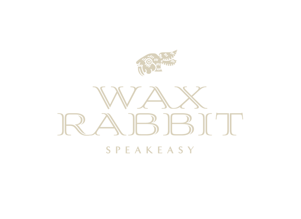 Logo for Wax Rabbit, a speakeasy located inside Mijo Modern Mexican Restaurant in Las Vegas