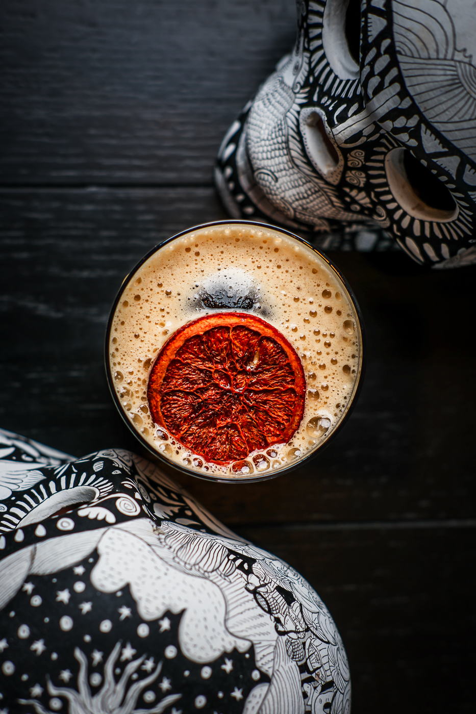 a photo of a Carajillo 