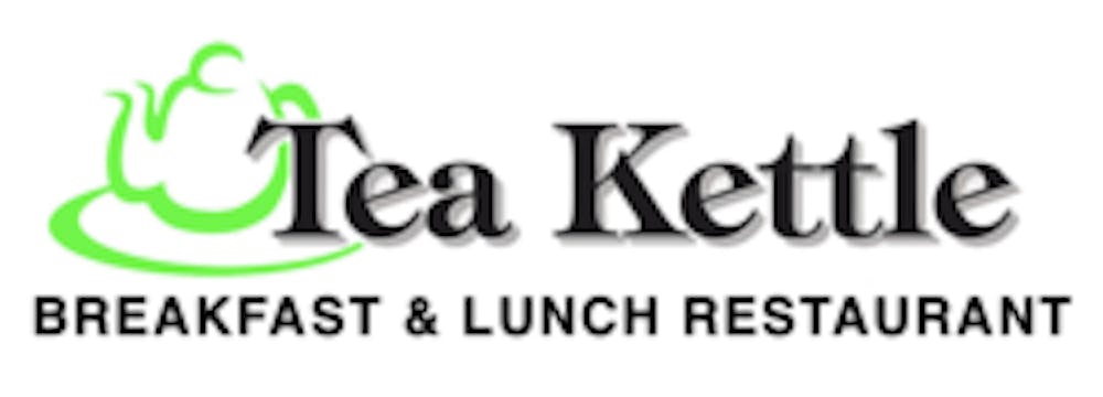 tea kettle brunch and lunch restaurant logo