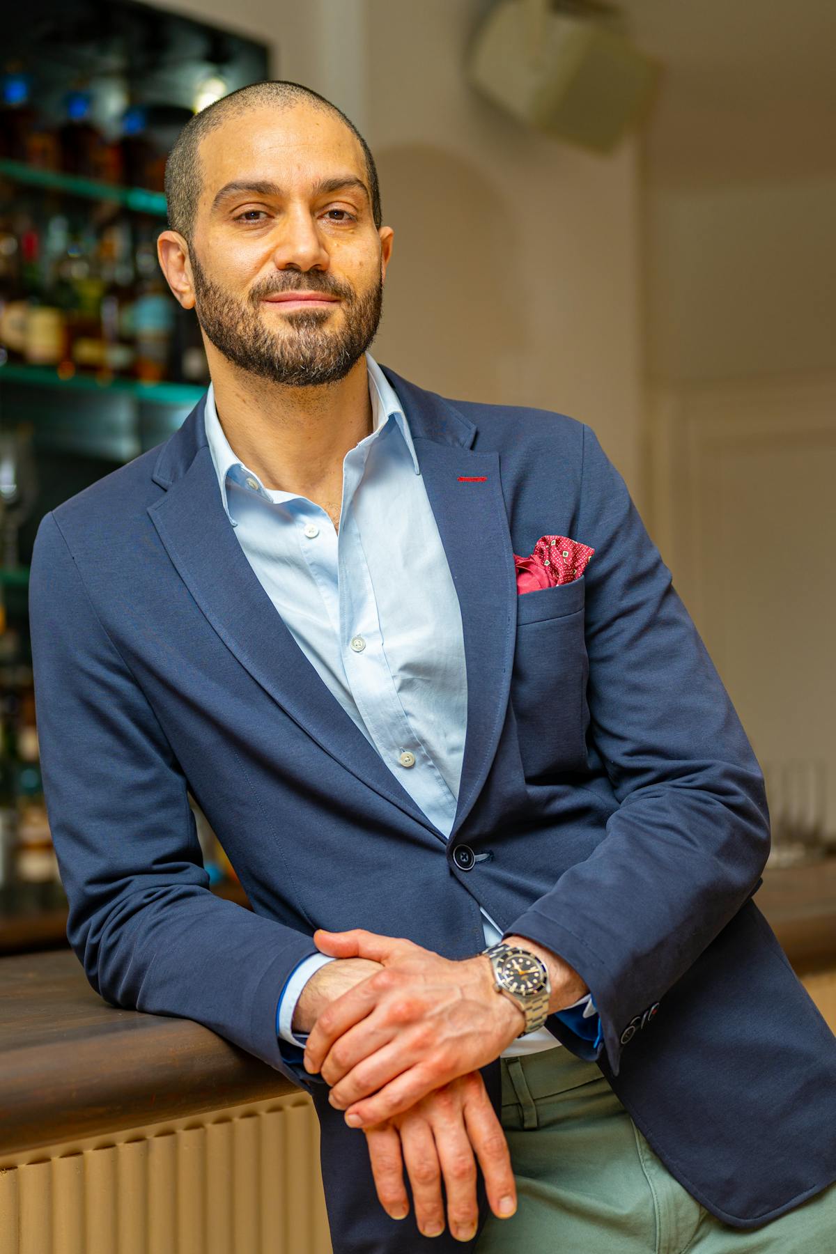 a portrait of Aviram Turgeman