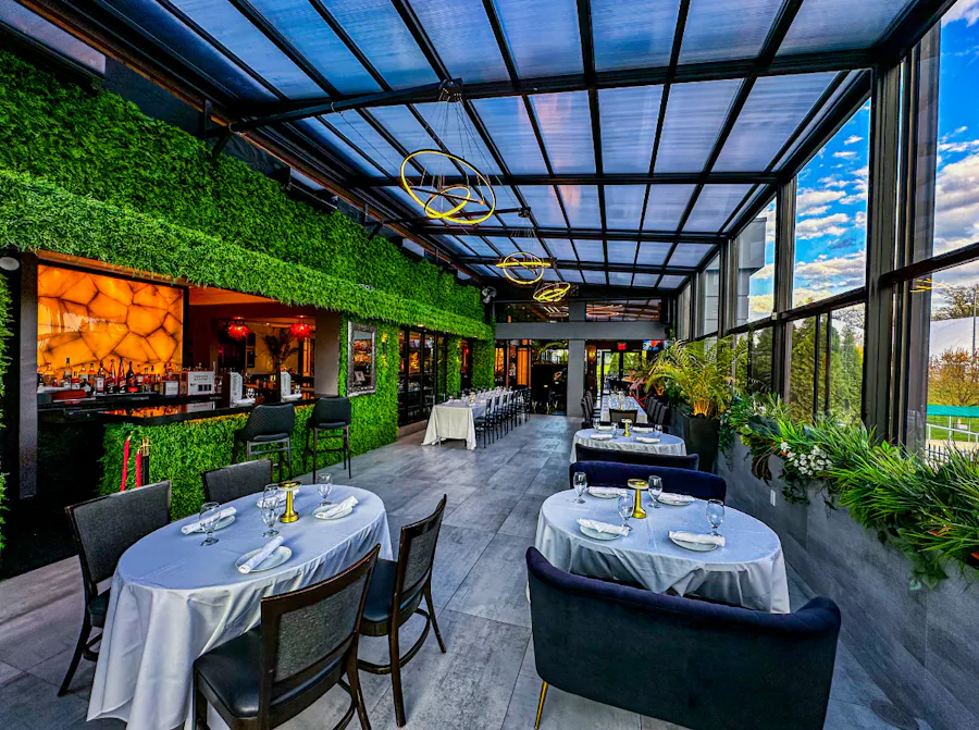 The G-Room set for a private event