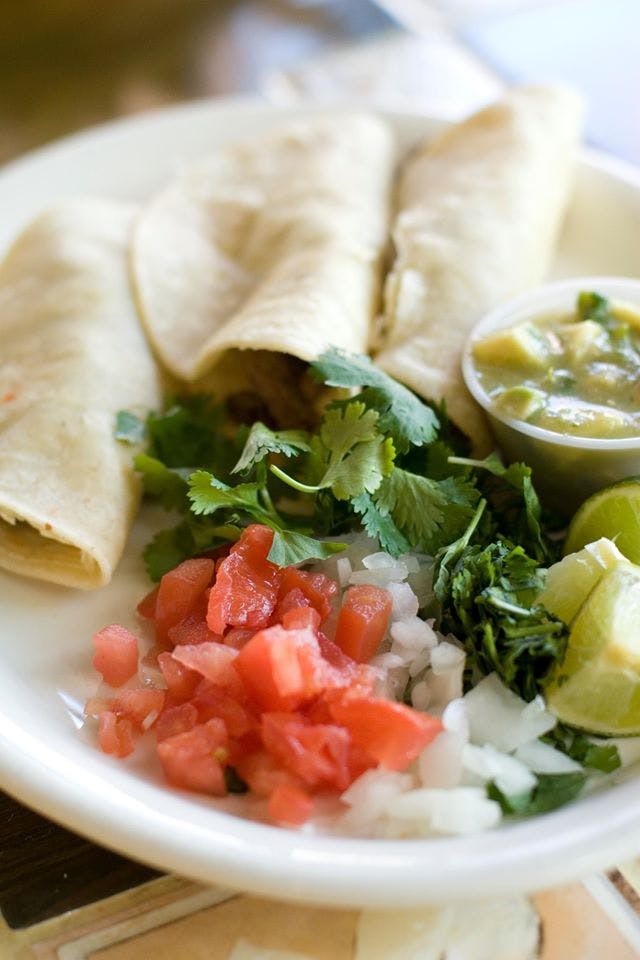 a plate of food