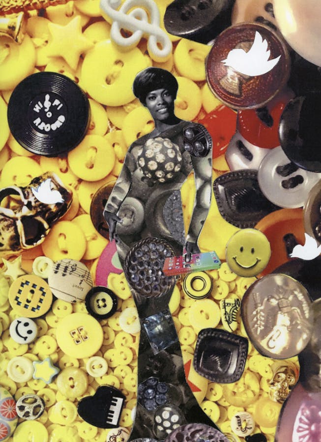 a cake made to look like a face