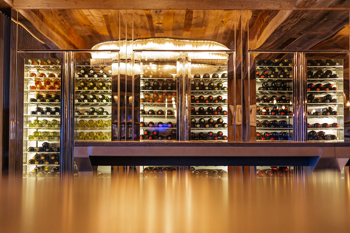 a table full of food