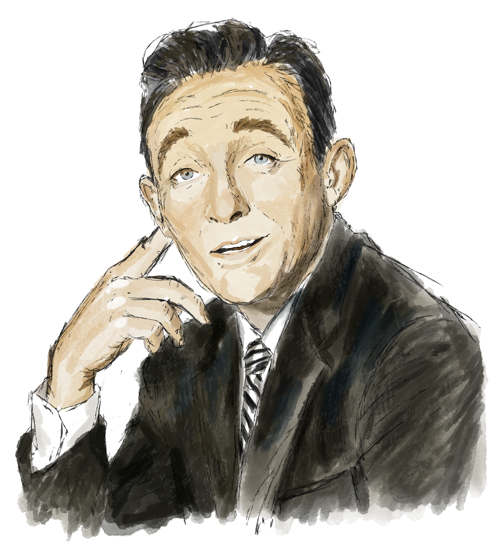 Bing Crosby Illustration