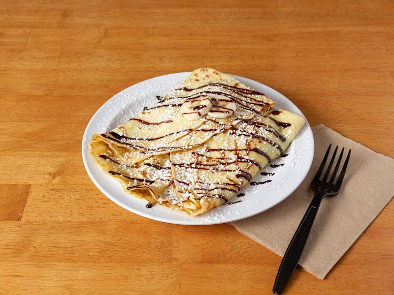 Menus Grind N' Crepe in Occoquan Historic District, VA