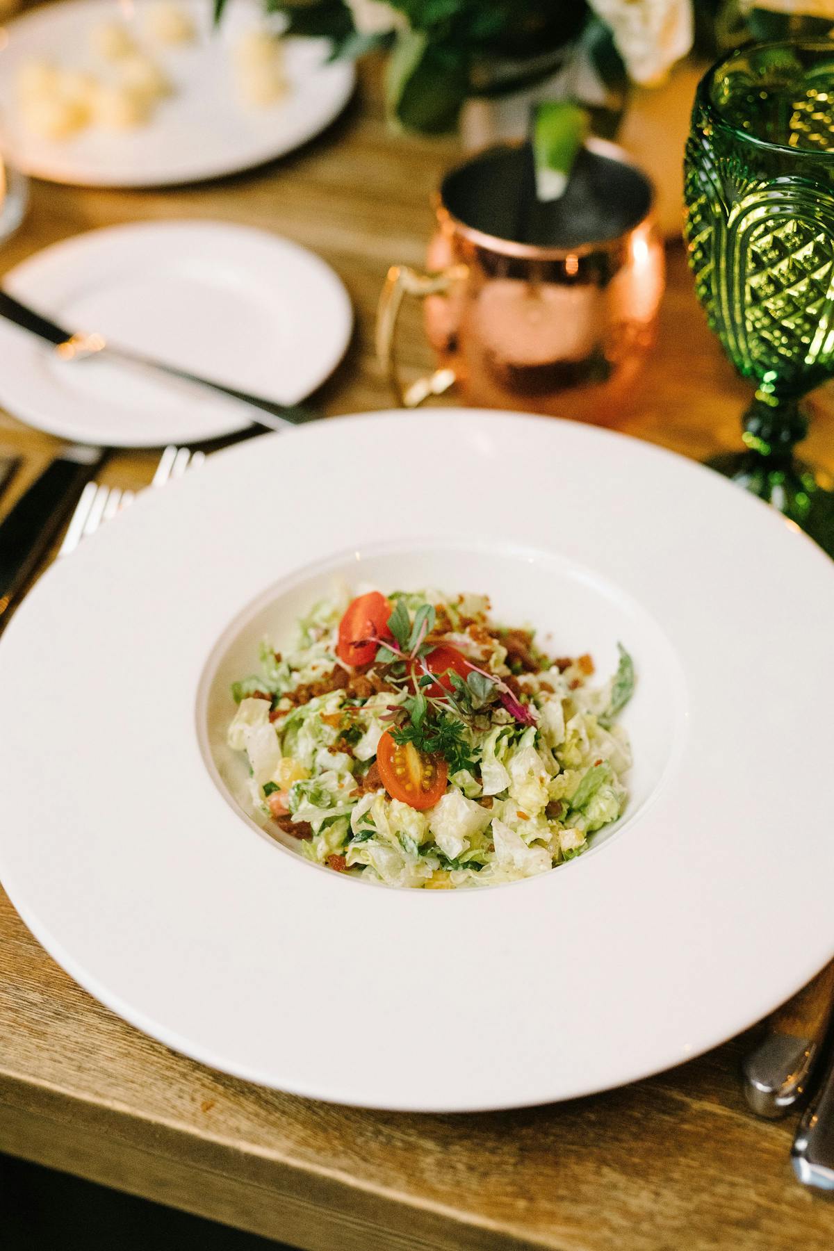 Plated Salad