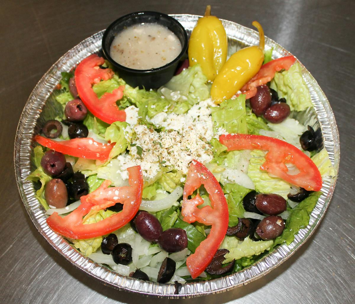 a plate of food