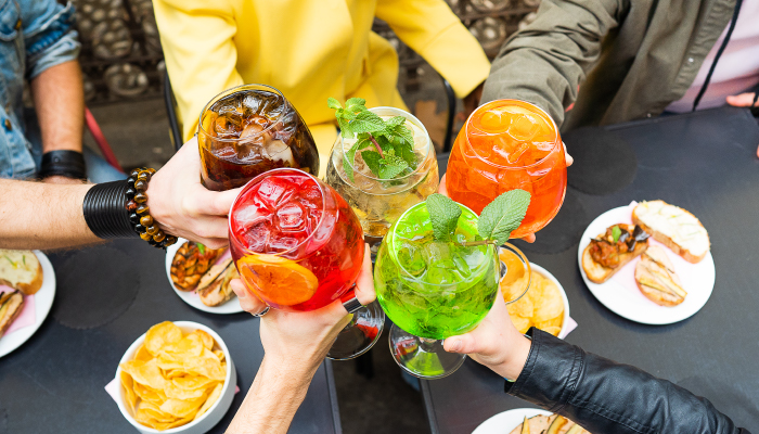 it is happy hour at tierra verde, st pete florida