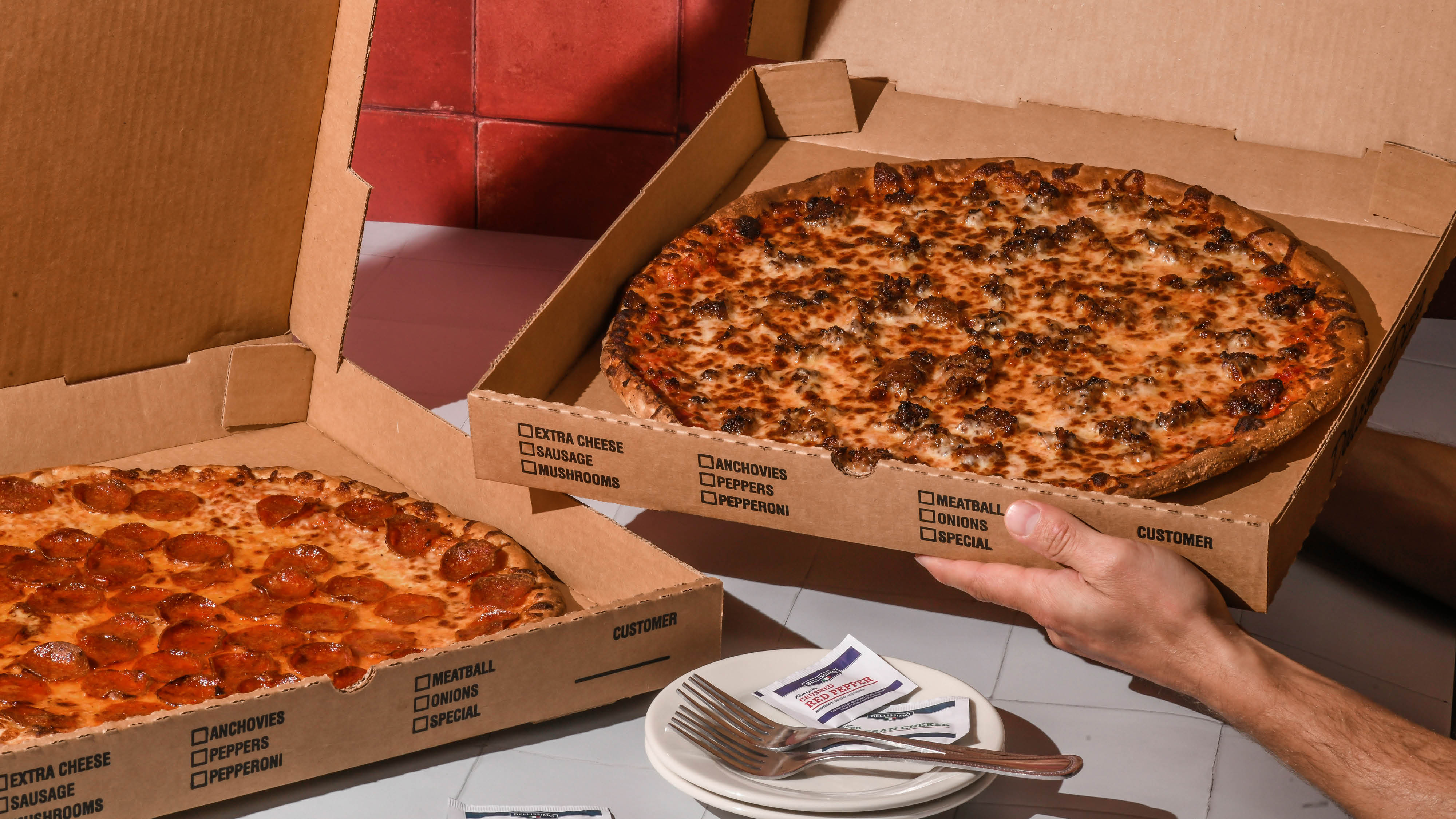 catering from Luigi's Pizza