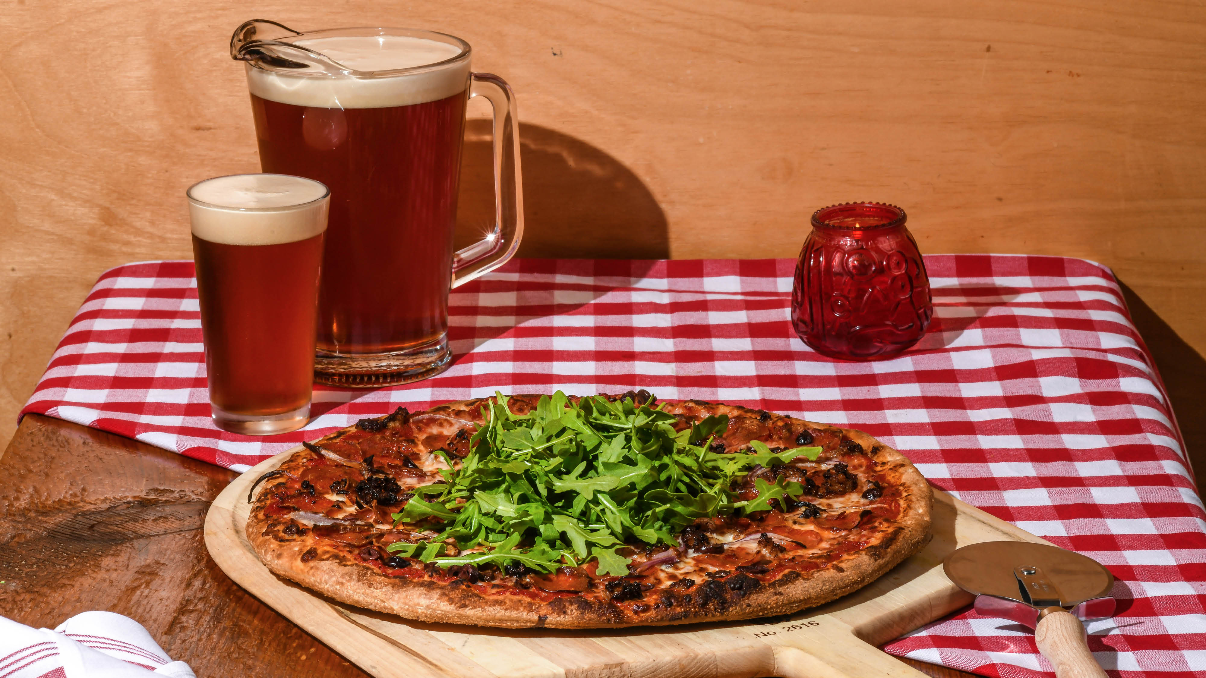 Pizza at Luigi's Pizza