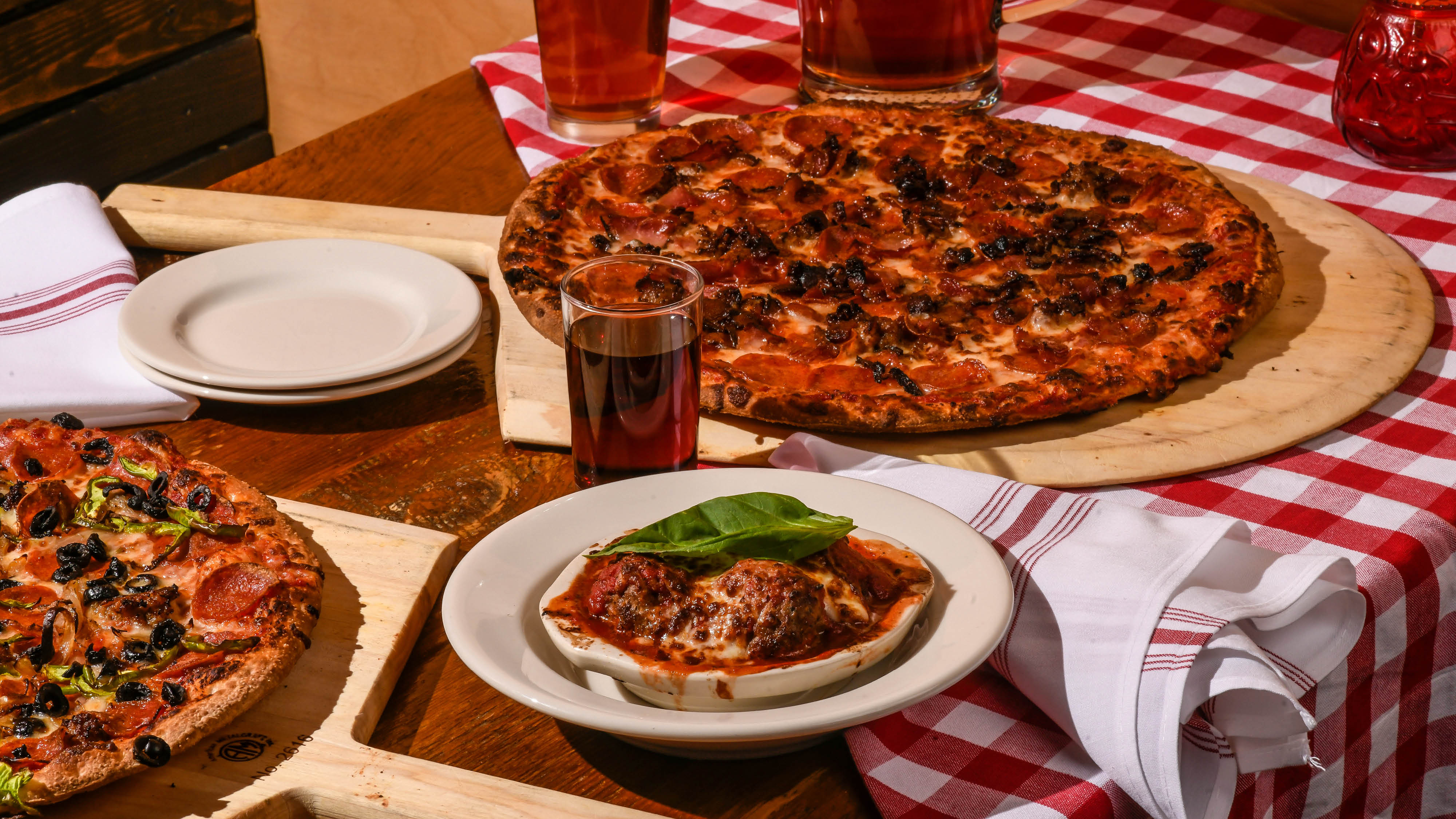 Pizza at Luigi's Pizza