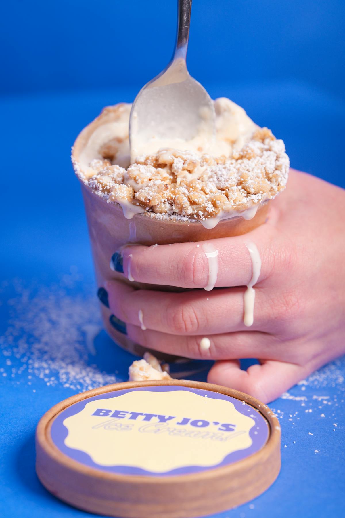 a cake made to look like a cup