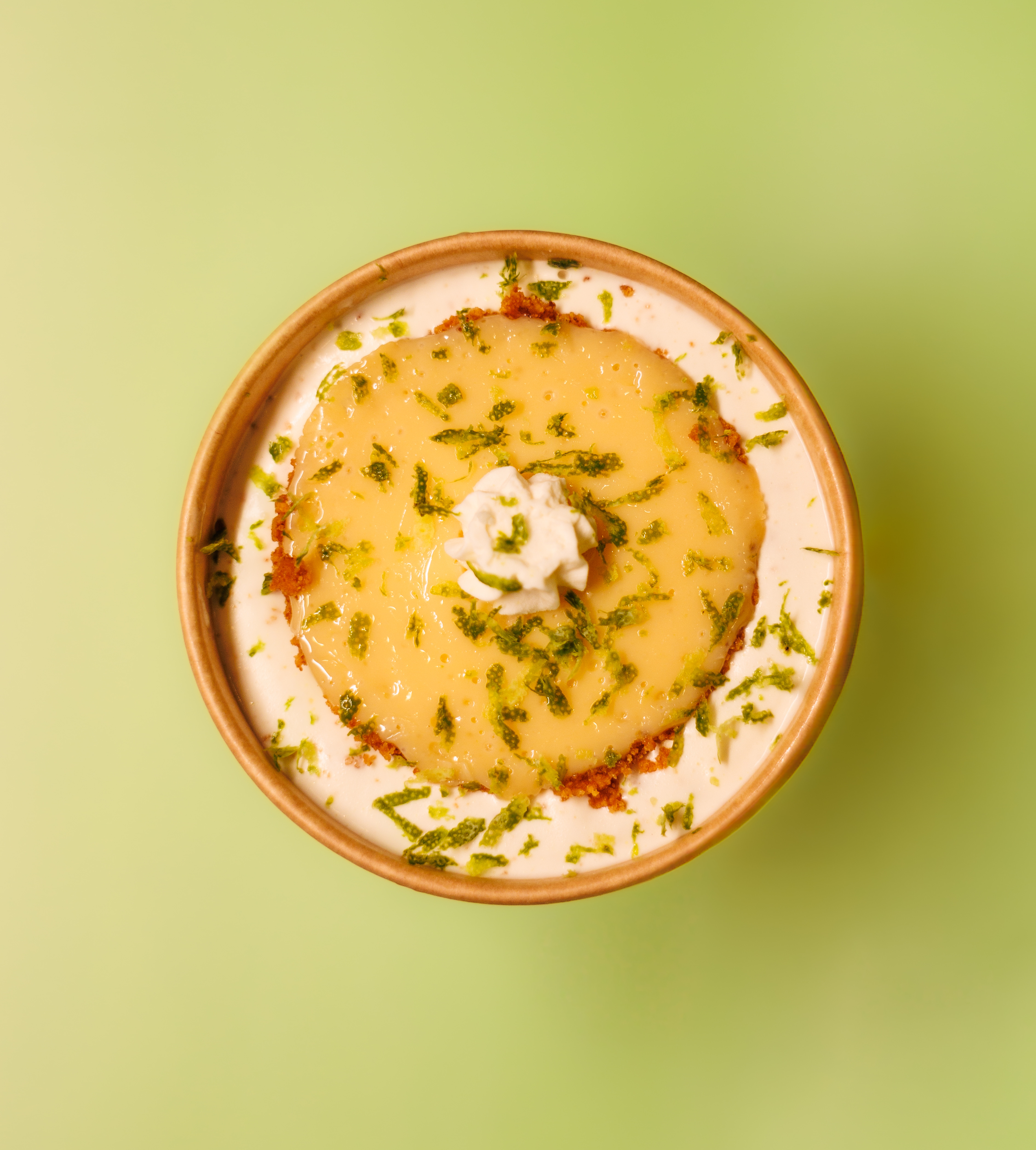 a clock that is on a plate