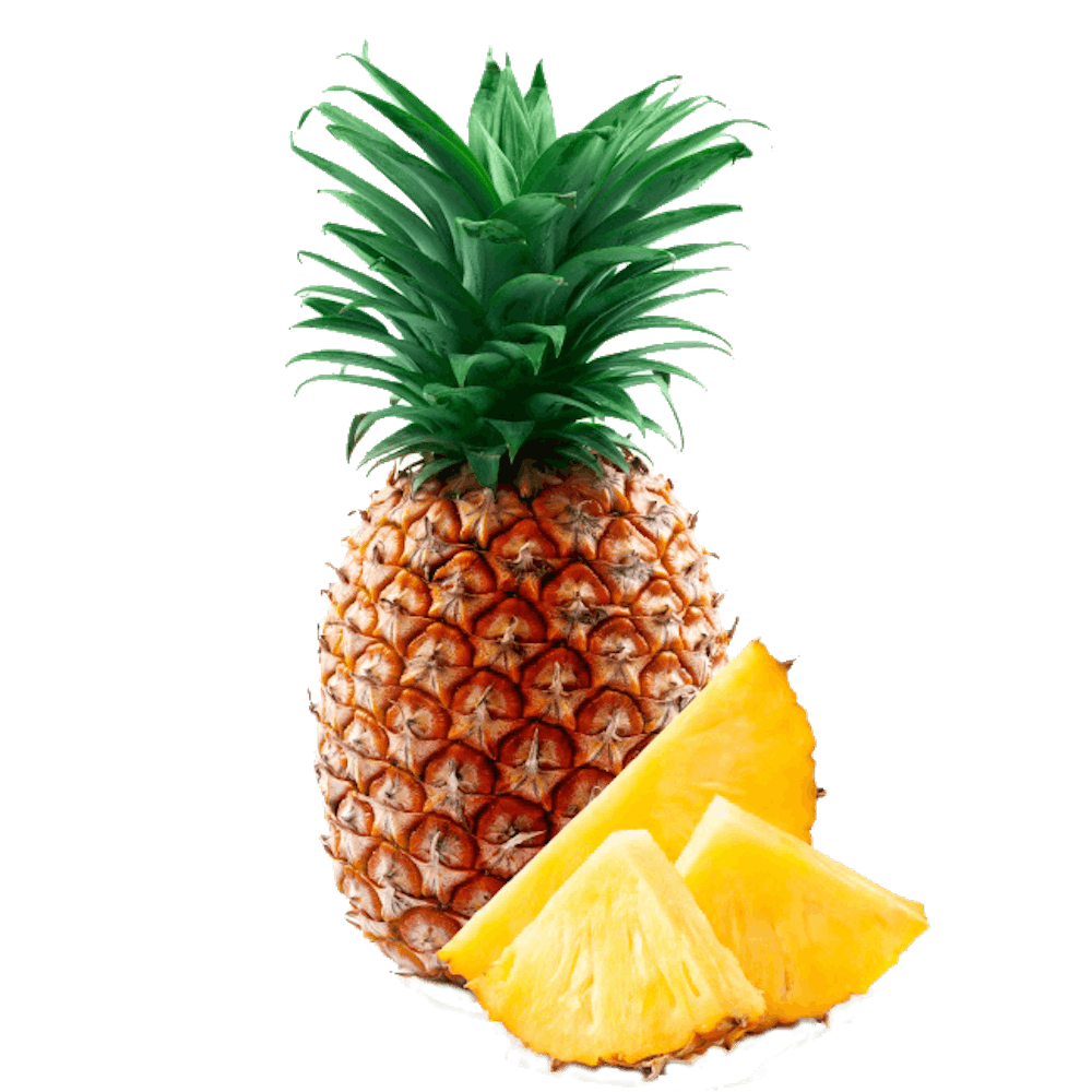 a close up of a pineapple