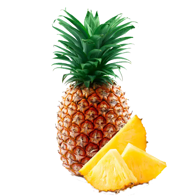 a close up of a pineapple