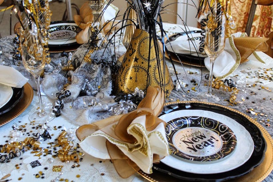 New Year's thyme in Roslyn, NY